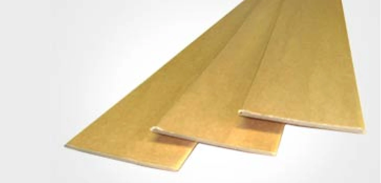 Flat board interlayers